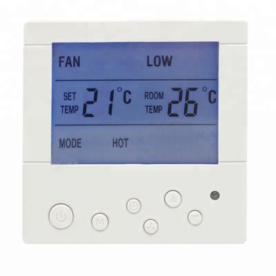 Weißer an der Wand befestigter Raum-Thermostat Wechselstroms Digital mit CER Zertifikat
