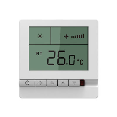 Drahtloser Ventilatorkonvektor-Raum-Thermostat-hohe Genauigkeit mit NTC-Fühler