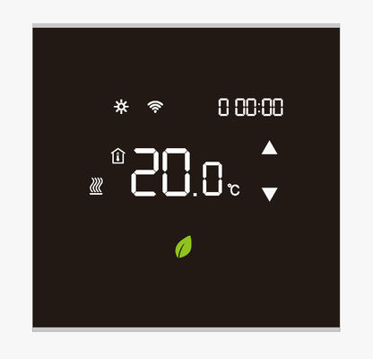 Wifi-Steuertouch Screen Ventilatorkonvektor-Thermostat mit Stromversorgung 220VAC